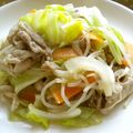 でかおちば's cooksnap of when they made 白だしde肉野菜炒め♪.