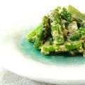 ネルリル's cooksnap of when they made レンジで簡単！！アスパラのゴママヨ和え.