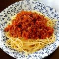 ここちのママ♡'s cooksnap of when they made ケチャップで簡単ミートソース★.