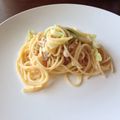 ちーさん＆おさくん's cooksnap of when they made 簡単☆納豆ツナキャベツパスタ♪夏バテにも.