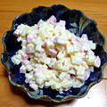 ヤンヤンムウくん's cooksnap of when they made 超簡単！絶品！たくあんソーセージマヨ☆.