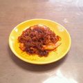 ぽんぽん＊°'s cooksnap of when they made ダイエット！こんにゃくパスタ韓国麺風.