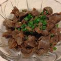 あゆあゆず's cooksnap of when they made 砂肝のピリ辛煮！　ビールのつまみに最適.