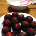 みなみきてぃ's cooksnap of when they made ☆いちご大福☆簡単レンジでチン！.