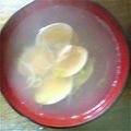 ちゃんぽーれ's cooksnap of when they made はまぐりのお吸い物.