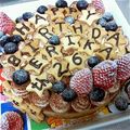 ▼ちび汰▼'s cooksnap of when they made チョコレート・チーズケーキ.