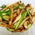 やぬやぬ's cooksnap of when they made アスパラとエリンギのペペロンチーノ風.