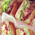 兵庫産ししゃも's cooksnap of when they made ローストビーフ＆サーモンのバケットサンド.