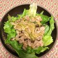 20110920's cooksnap of when they made ランチに☆簡単豚こまキャベツ丼.