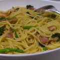 ゆうか▽'s cooksnap of when they made ほうれん草de和風パスタ.