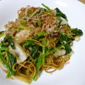 katze☆'s cooksnap of when they made ほうれんそうde焼きそば.