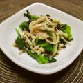 ガメコ's cooksnap of when they made 簡単！塩昆布で法蓮草とえのきの和え物.