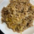 ゆきみだいふく732's cooksnap of when they made 豚こまで生姜焼き☆彡.