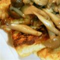 ナル☆'s cooksnap of when they made 豆腐ステーキきのこソース.