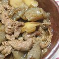 hotobori's cooksnap of when they made ごぼうと牛肉とこんにゃくの甘辛煮.