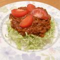 ぱふぃん．'s cooksnap of when they made リメイク・タコライス風！.