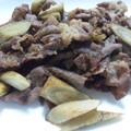 ﾏﾐｯｸｽ's cooksnap of when they made ごぼうと牛肉のささっと炒め煮.