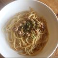 みるく茶's cooksnap of when they made 簡単！納豆スパゲティ.