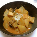 Ruri03's cooksnap of when they made お手軽濃厚！厚揚げと大根のごまみそ煮込★.