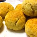 こまった猫's cooksnap of when they made 外カリッ中モチッ混ぜるだけおからパン❢.