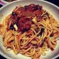 シャム山の嫁's cooksnap of when they made ほうれんそうとツナのトマトパスタ☆.