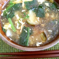 ～まっすぃ～'s cooksnap of when they made ♪ほうれん草、大根、卵のとろとろスープ.