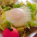 マロン８２８'s cooksnap of when they made キャベツの玉子とじ　.