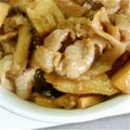 stsxxxkor's cooksnap of when they made 筍と豚小間肉のトロリ炒め♪.