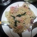 みゆうゆう's cooksnap of when they made 冷凍シーフードミックスde簡単スパゲティ.