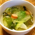 月見なっとう's cooksnap of when they made 簡単な中華春雨スープ.