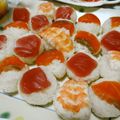 monchanママ's cooksnap of when they made ✿コロコロ可愛い✿てまり寿司✿.