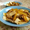 夏の記念日's cooksnap of when they made 豚肉とさつま芋ときのこの炒め物。.