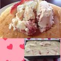 MOMOKO312's cooksnap of when they made ストロベリー＆クリームチーズアイス.