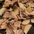 クック2DCB1D☆'s cooksnap of when they made 長いもと豚肉のポン酢炒め.
