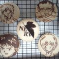 ジャニスフータ's cooksnap of when they made 簡単☆ココアでキャラクッキー　ステンシル.