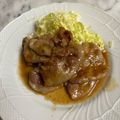 ナピト's cooksnap of when they made シンプル！豚肉のしょうが焼き.