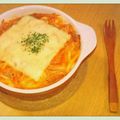 pｉchan's cooksnap of when they made 簡単♪キムチうどんグラタン.
