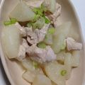 satoe☆'s cooksnap of when they made 鶏むねと大根の塩麹煮.