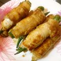 ちびた777's cooksnap of when they made おくら肉巻きの照り焼き.