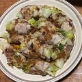 ういき☆彡's cooksnap of when they made レタス１玉！レタスの肉巻き炒め.