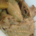 kopimama's cooksnap of when they made 大根と鶏手羽先のこってり煮.