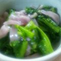 こばちま's cooksnap of when they made 菜の花の塩辛和え.