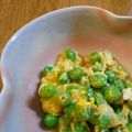 おぶうさま's cooksnap of when they made グリーンピースの卵とじ.