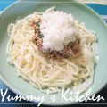 MrsYummy's cooksnap of when they made ✽うめ～ツナ冷やしうどん✽.