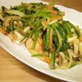 りゅう・しょうママ's cooksnap of when they made 鮭のムニエル　麺つゆバター野菜のせ.
