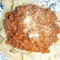 あひぷー's cooksnap of when they made 簡単！おいしいミートソース.