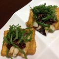 ちゃーこのしっぽ's cooksnap of when they made 【農家のレシピ】厚揚げの肉味噌乗せ.