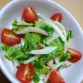 すいちゅうか's cooksnap of when they made 新たまと茹でキャベツのサラダ.