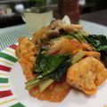 ぽっぽぺぺ's cooksnap of when they made 厚揚げときのこで✿キムチ炒め.