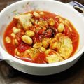 ykitchenn's cooksnap of when they made 鶏もも肉と大豆のトマト煮込み.